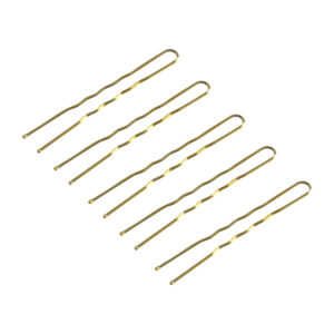 Kokówki fryzjerskie do włosów E-57 120 szt. 5,6 cm złote