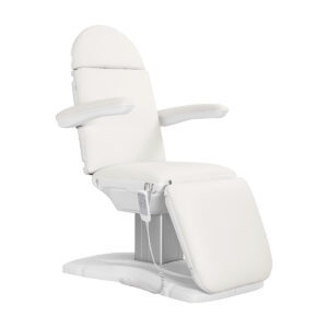 FOTEL KOSMETYCZNY ELEKTR. ECLIPSE 4 SILN. BIAŁY